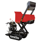Mini Dumper de Rastos Hecht 2960 500 KG  c/ Elevação e Pá - Mini Dumper de Rastos Hecht 2960 500 KG  c/ Elevação e Pá